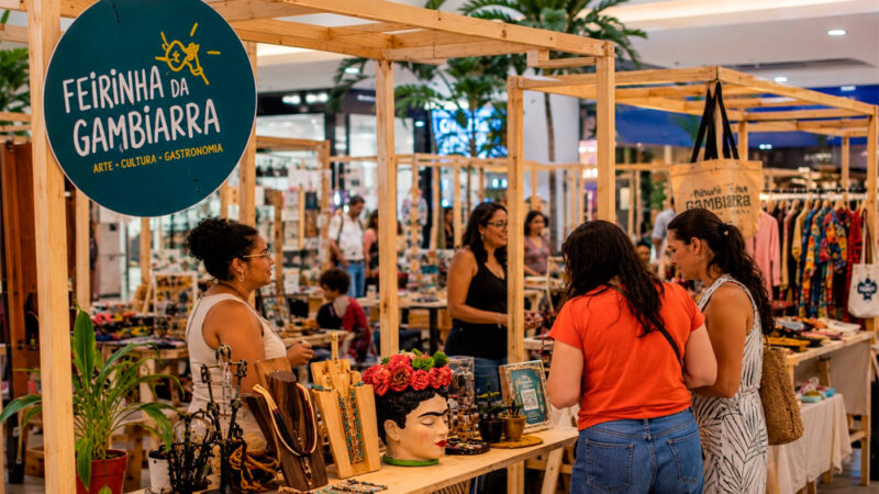 Feirinha da Gambiarra acontece de 12 e 16 de agosto no RioMar Aracaju