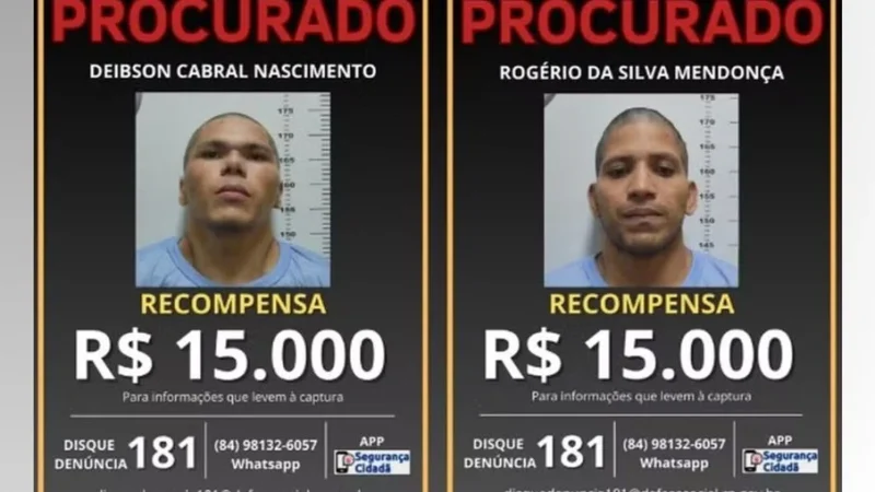 Buscas por fugitivos da Penitenciária Federal de Mossoró entram no 15° dia; veja cronologia