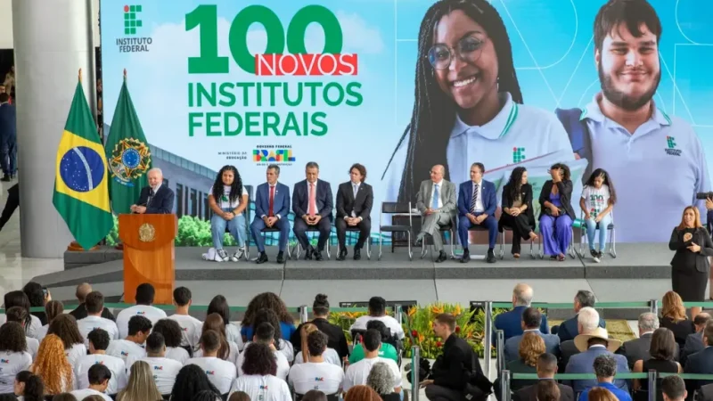 Governo federal anuncia 100 novos campi de Institutos Federais