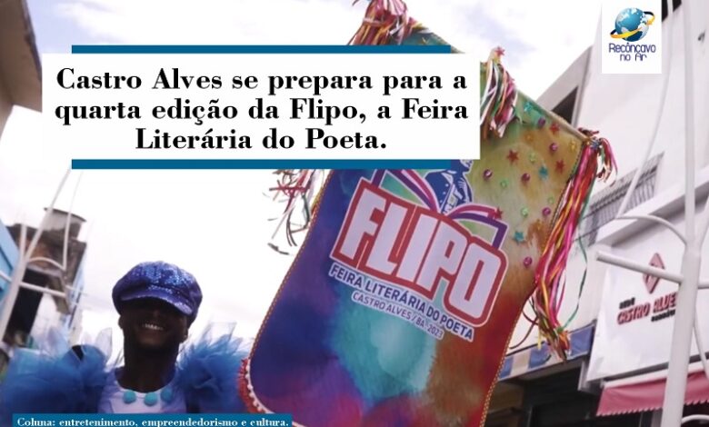 Festival literário internacional acontece no Recôncavo da Bahia até domingo (17); saiba mais