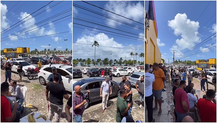 Paralisação nacional: motoristas por aplicativo fazem manifestação em Maceió