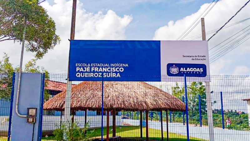 Governo de Alagoas entrega escola indígena nesta quinta-feira