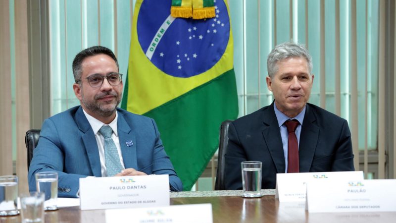 Paulo Dantas vai ao Ministério da Agricultura tratar da reforma agrária em Alagoas