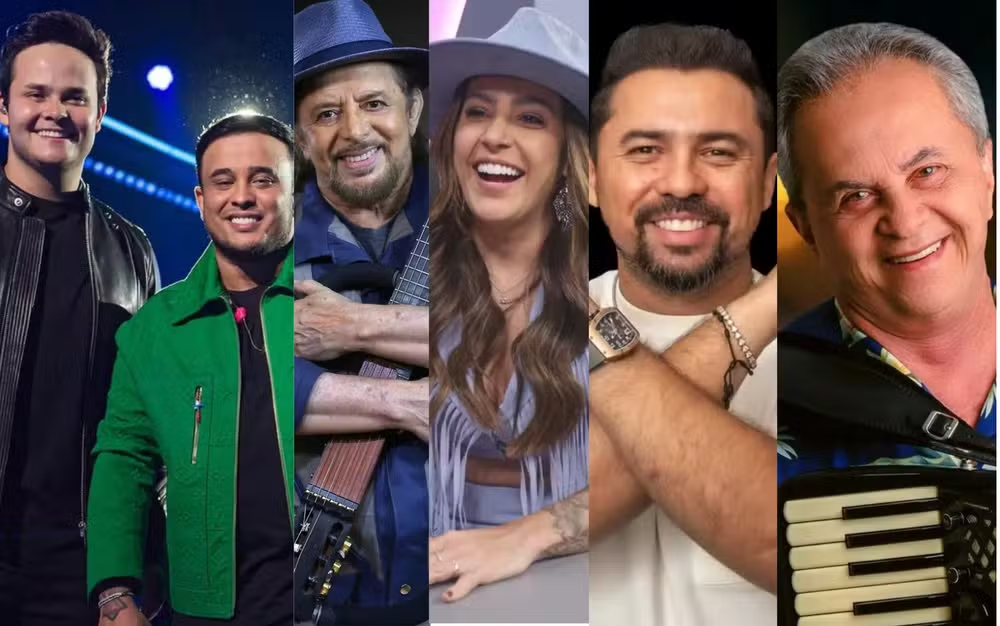 São João em Amargosa terá Matheus e Kauan, Geraldo Azevedo, Lauana Prado, Xand Avião, Flávio José e outros; confira