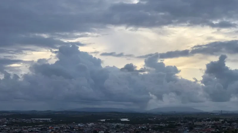 Sergipe tem alerta de chuvas e trovoadas