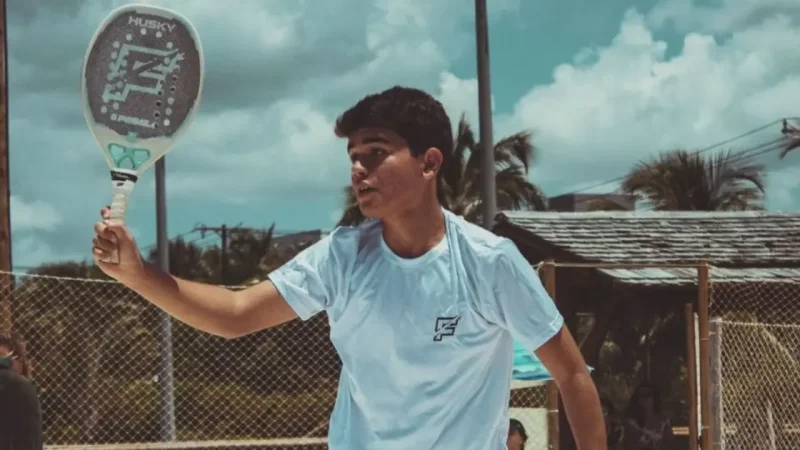 Jovem atleta é o baiano mais novo a garantir o título Internacional de Beach Tennis