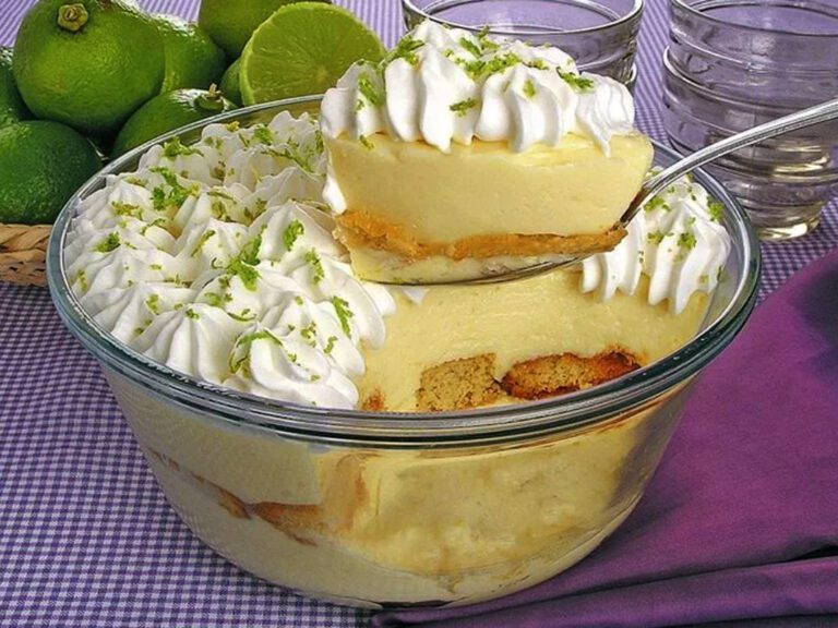 Pavê de queijo mascarpone e limão siciliano, uma sobremesa doce não tão doce para todas as ocasiões