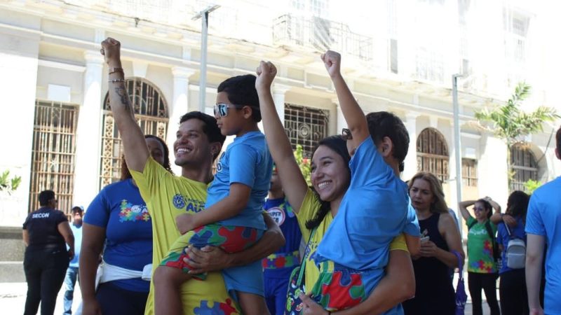 “Todo Autista é Campeão”: crianças com TEA se divertem em ação com atividades lúdicas no Recife