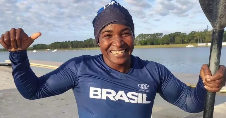 Da Bahia para o mundo: Valdenice Conceição é primeira mulher brasileira garantida para as Olimpíadas de Paris na Canoagem