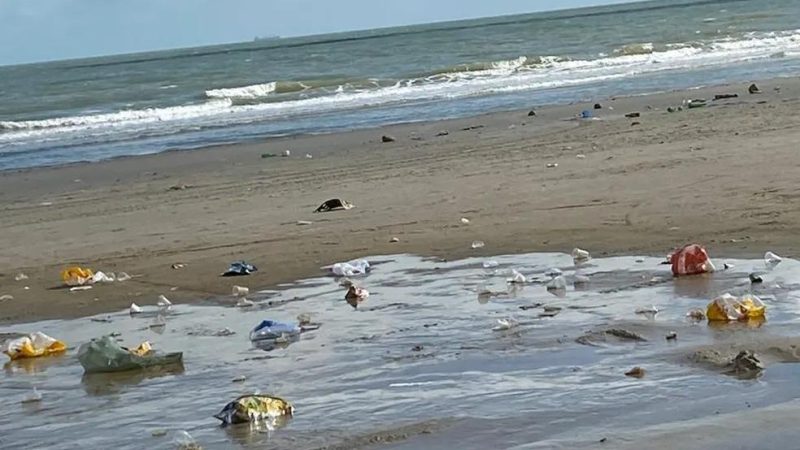 Sete trechos de praias da Grande Ilha de São Luís estão impróprios para banho