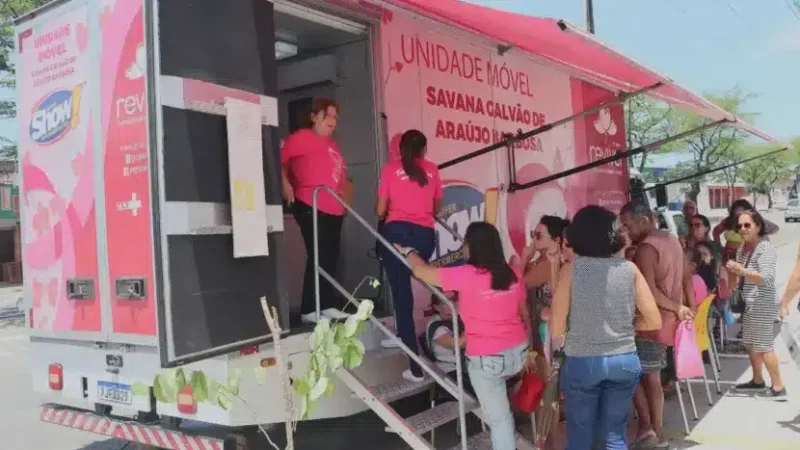 Serviço gratuito de mamografia chega ao bairro de Nossa Senhora de Nazaré, na zona Oeste de Natal