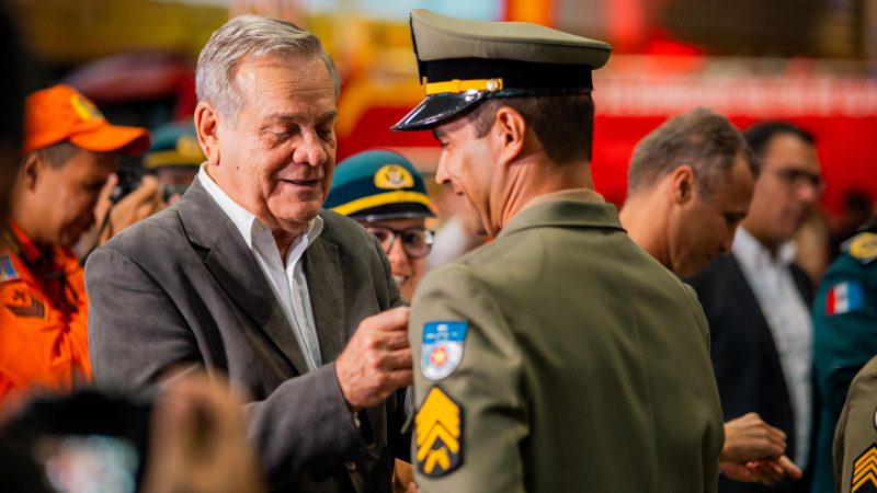 Em formatura de bombeiros, vice-governador reafirma compromisso com reestruturação da Segurança