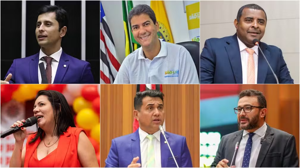 Eleições 2024: veja quem são os pré-candidatos à Prefeitura de São Luís já confirmados pelos partidos