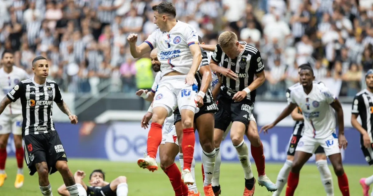 Em Belo Horizonte, Bahia empata com o Atlético-MG pela Série A do Campeonato Brasileiro