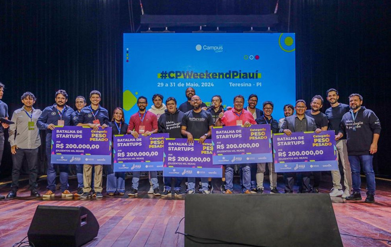 Campus Party Piauí: batalha de startups premia 10 empresas com R$ 1,5 milhão