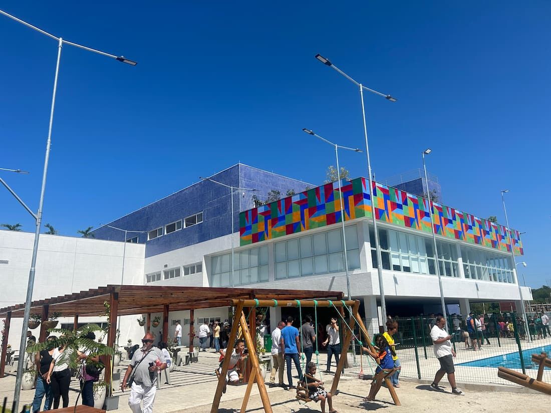 Compaz Leda Alves, no Pina, Zona Sul do Recife, é inaugurado