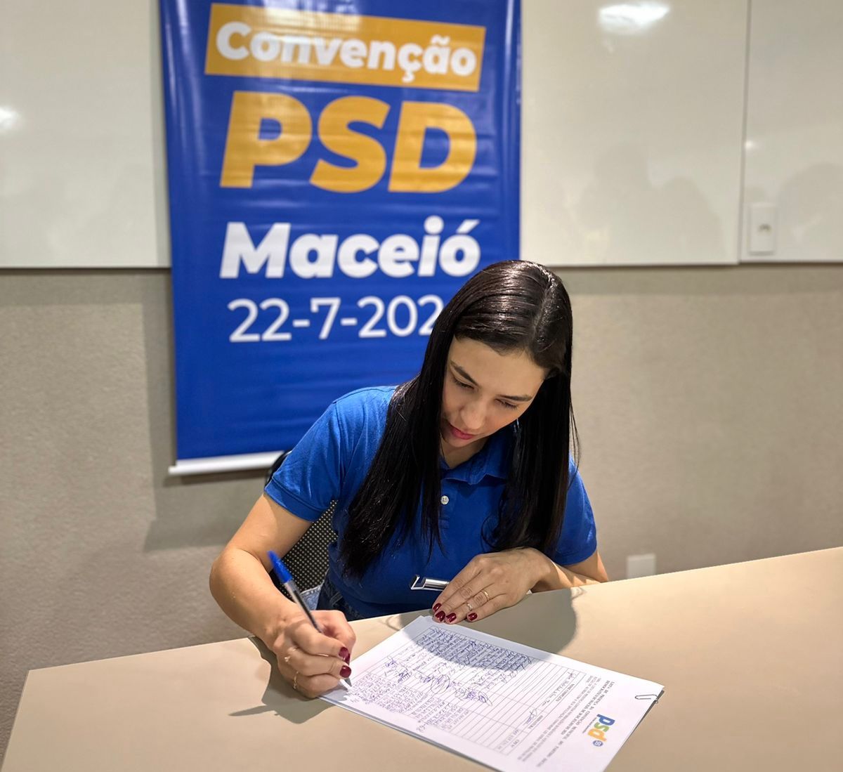 Convenção do PSD: Janis Joplin anuncia candidatura a vereadora em Maceió Janis é fundadora da ONG em Busca de Sorrisos