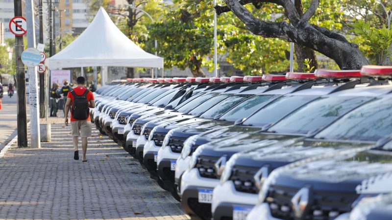 Polícia Militar do Ceará recebe mais 60 viaturas para reforçar policiamento no Interior