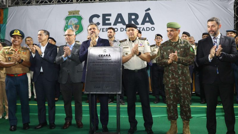 Governo do Ceará entrega modernização e ampliação da sede do Comando Geral da PMCE