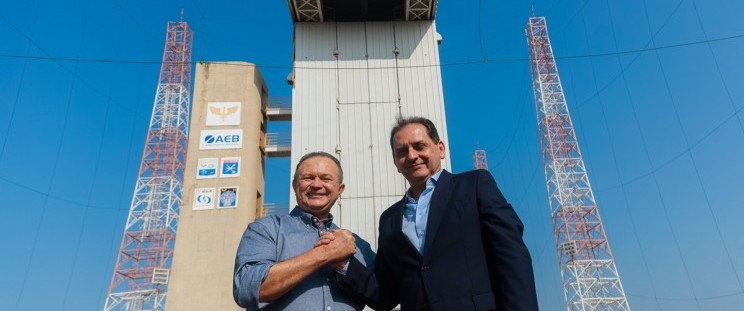 Governador Carlos Brandão e ministro Reynaldo Soares da Fonseca, do STJ, visitam Centro de Lançamento de Alcântara