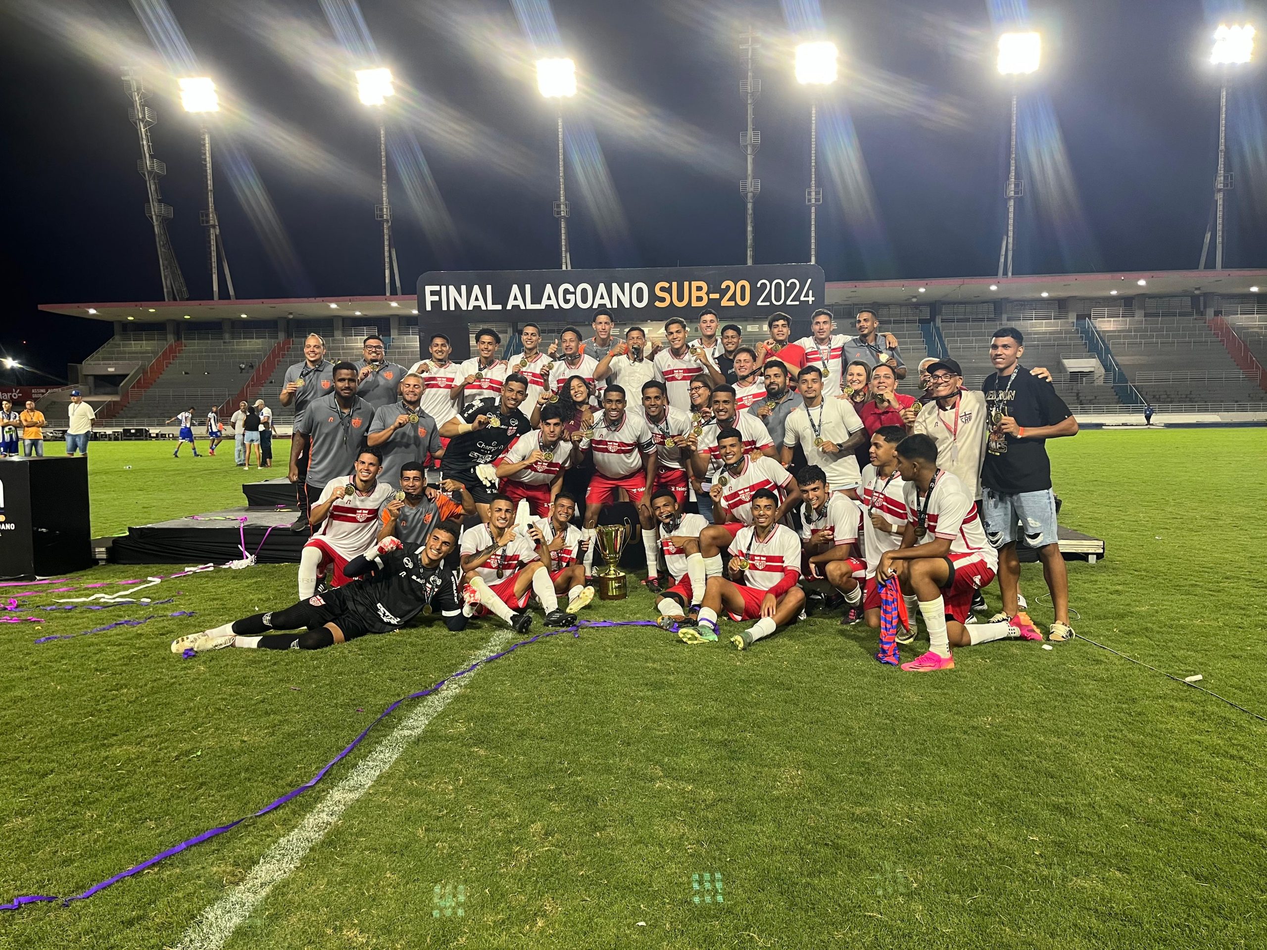 CRB vence o Jaciobá e conquista o Campeonato Alagoano Sub-20