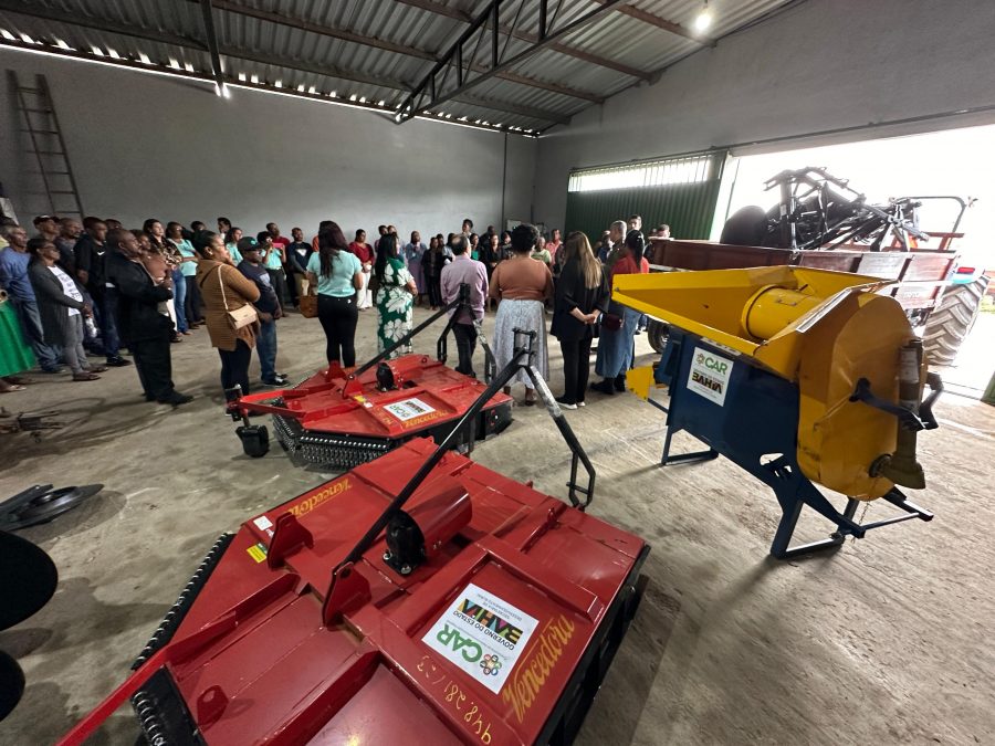 Entregas em Governador Mangabeira qualificam a produção da agricultura familiar no Recôncavo