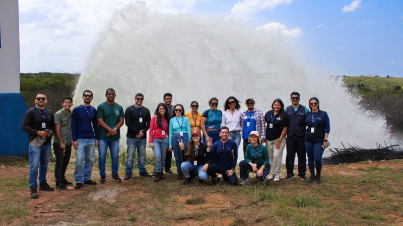 IGARN e parceiros realizam visita técnica ao açude Tabatinga em Macaíba