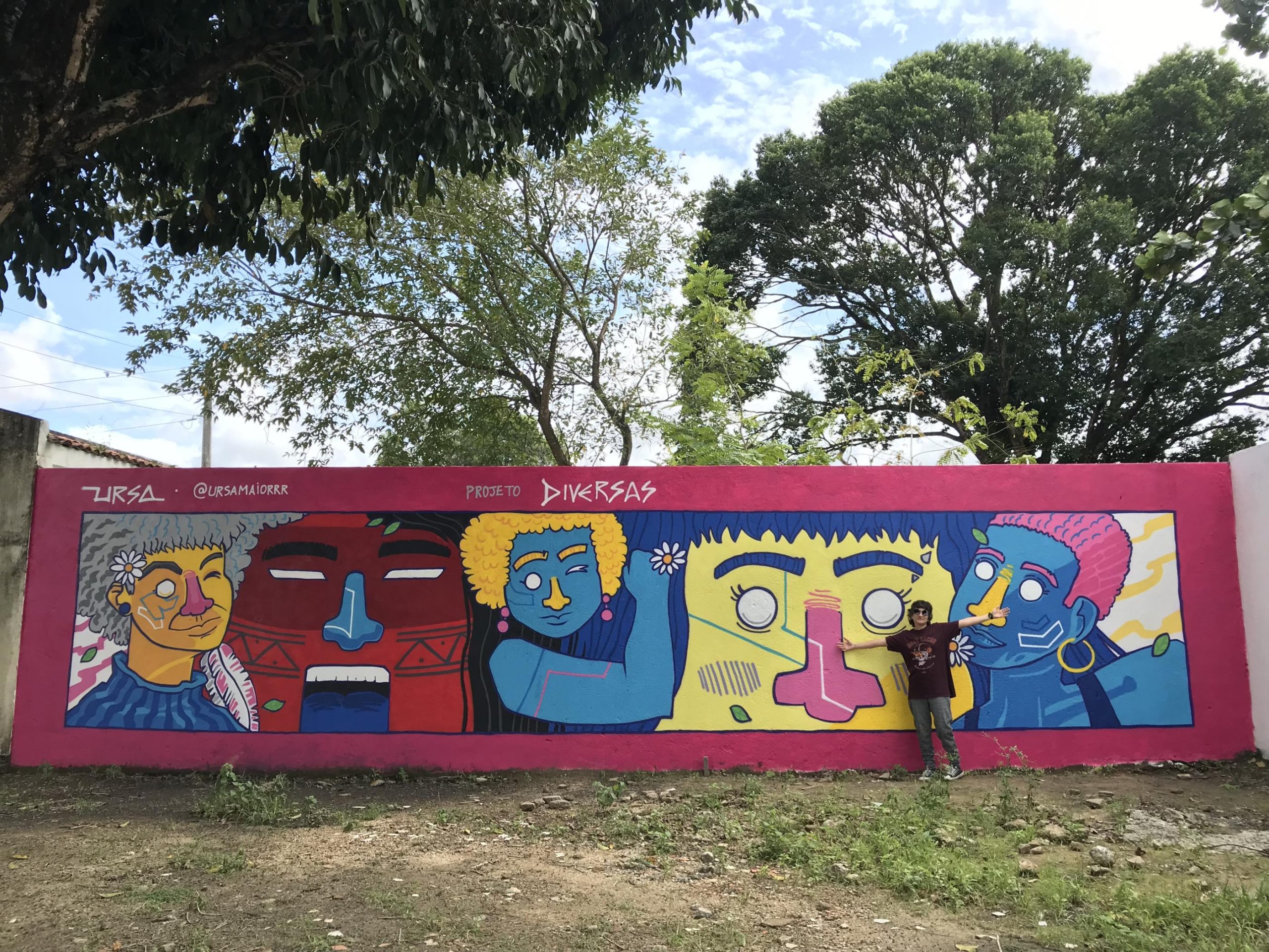 Projeto “Diversas” leva arte e reflexão à escola estadual em Maceió