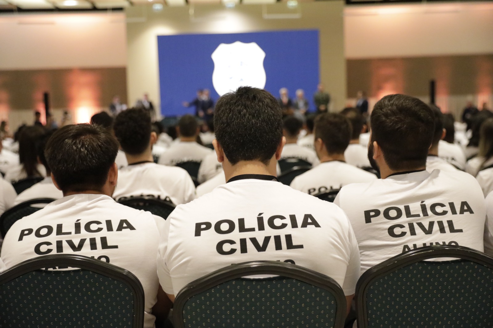 Governadora Fátima Bezerra empossa 151 policiais civis