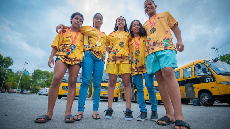 Alagoas conquista dez medalhas na primeira etapa dos Jogos Escolares Brasileiros