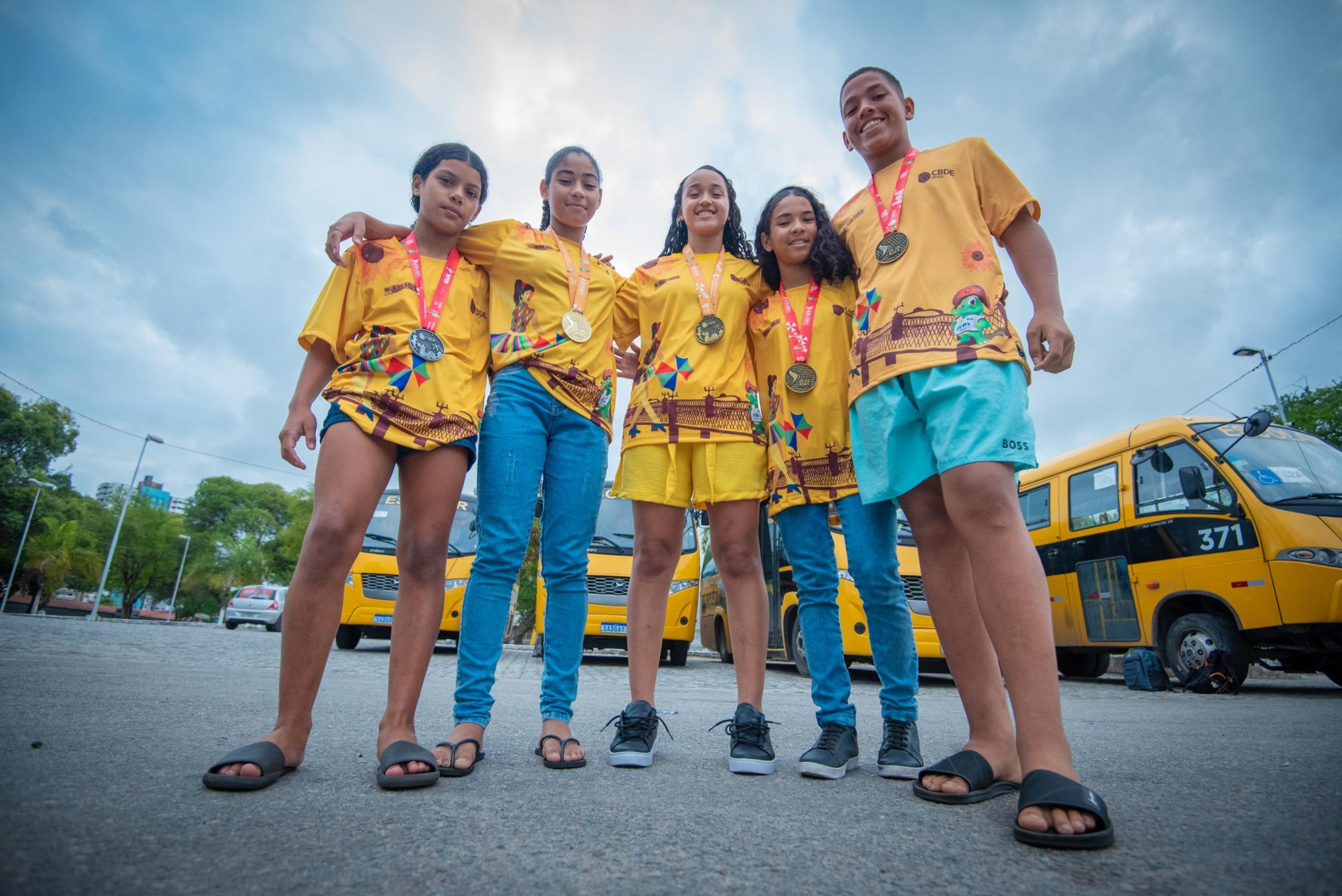 Alagoas conquista dez medalhas na primeira etapa dos Jogos Escolares Brasileiros