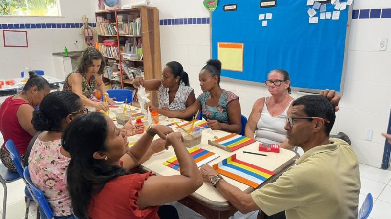 Centro de Apoio Pedagógico Especializado da Bahia promove oficina de jogos com familiares dos estudantes