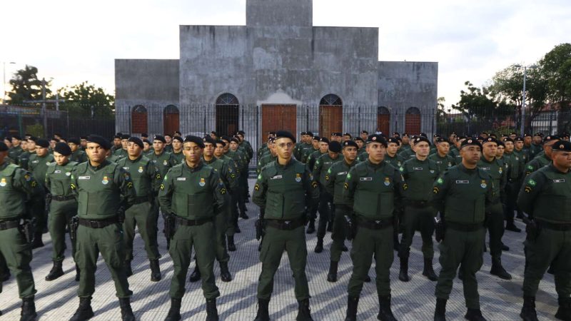 Reforço na Segurança Pública: mais de 200 novos policiais militares iniciam o serviço operacional supervisionado