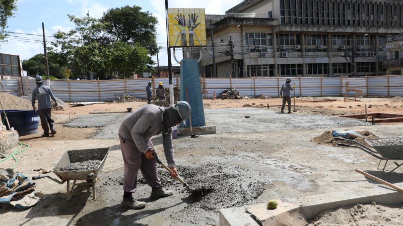 Governo do RN retoma obras de requalificação de praças históricas em Natal