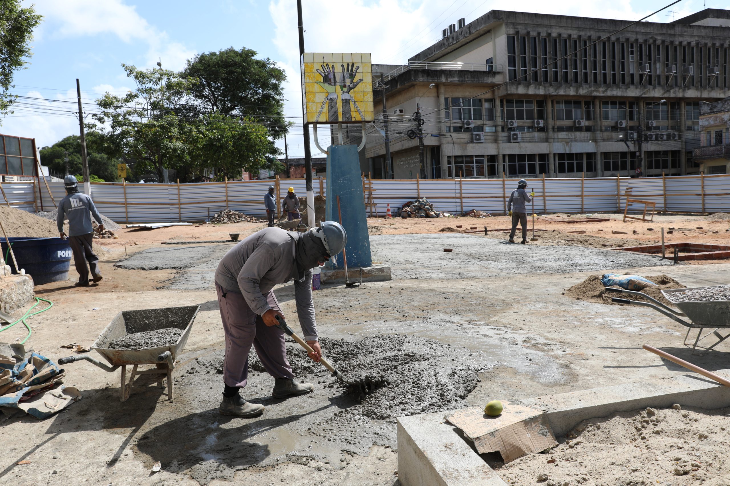 Governo do RN retoma obras de requalificação de praças históricas em Natal