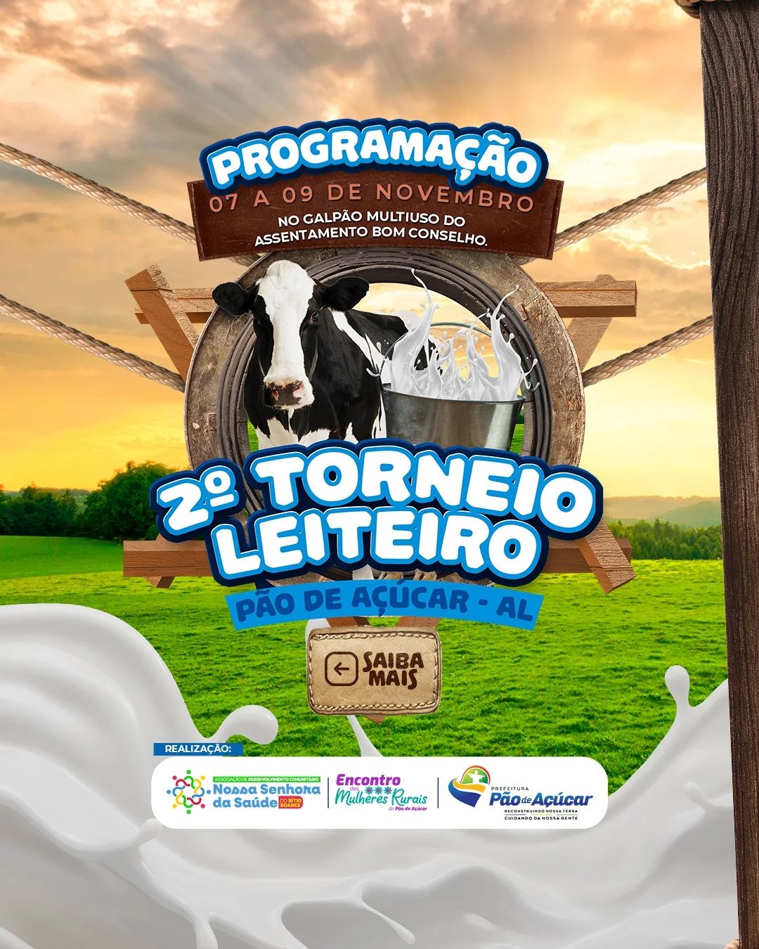 2º Torneio Leiteiro e 1º Encontro das Mulheres Rurais de Pão de Açúcar – Alagoas