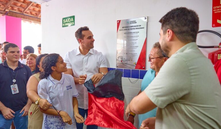 Governador em exercício entrega escolas integrais em Sertãozinho e Serra da Raiz