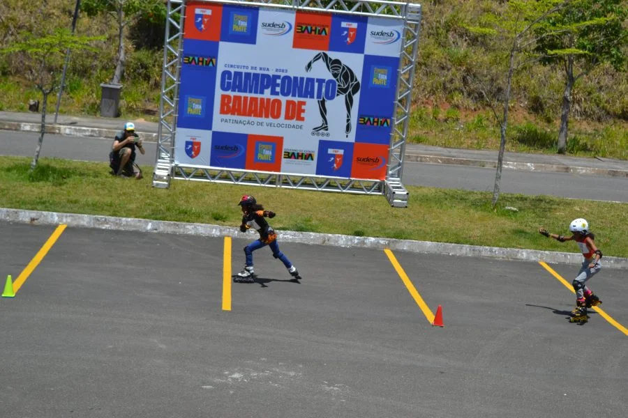 Estacionamento do Barradão recebe, neste fim de semana, o 2º Campeonato Baiano de Patinação de Velocidade