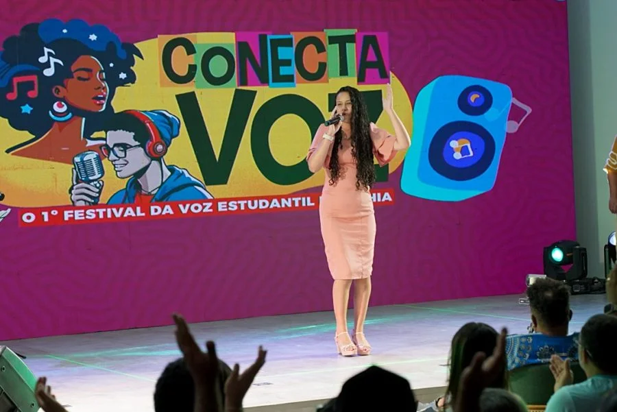 Estudantes da rede estadual participam do 1º Festival da Voz Estudantil de Vitória da Conquista