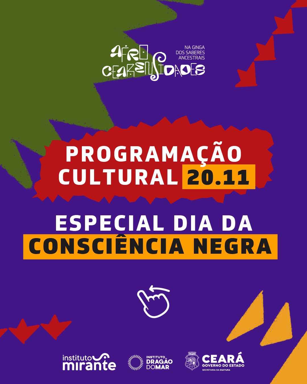 Dia Nacional da Consciência Negra: Programação Especial nos Equipamentos Culturais do Ceará