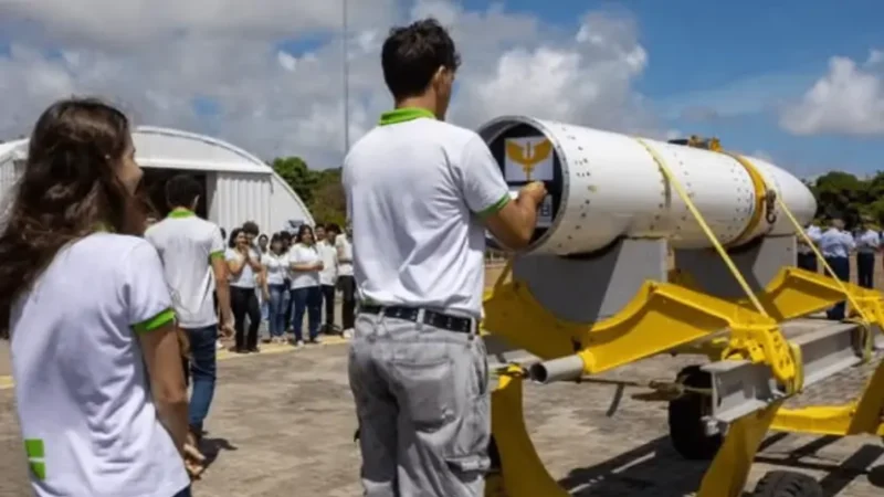 Foguete que será lançado de Parnamirim levará ao espaço mil cartas escritas por alunos