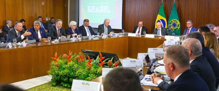 Brandão e governadores de todo o país debatem PEC da Segurança Pública com o presidente Lula