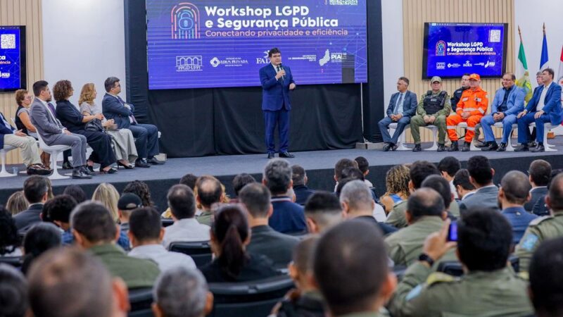 Em evento sobre segurança, Rafael Fonteles destaca investimentos em tecnologia para o combate ao crime