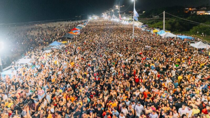 Circuito Vem Pro Mar tem público recorde com mais de 600 mil pessoas durante o fim de semana
