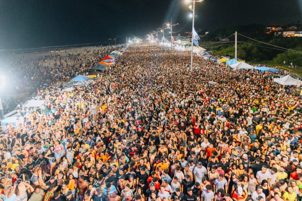 Circuito Vem Pro Mar tem público recorde com mais de 600 mil pessoas durante o fim de semana