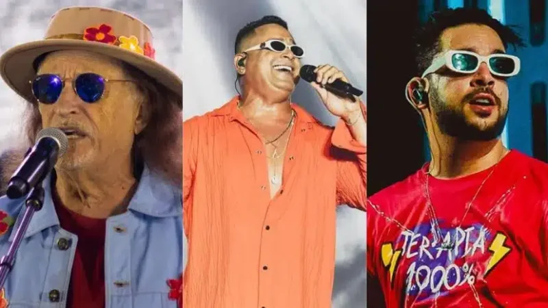 Alceu Valença, Xanddy Harmonia e Henry Freitas: confira programação completa do Carnaval de Natal