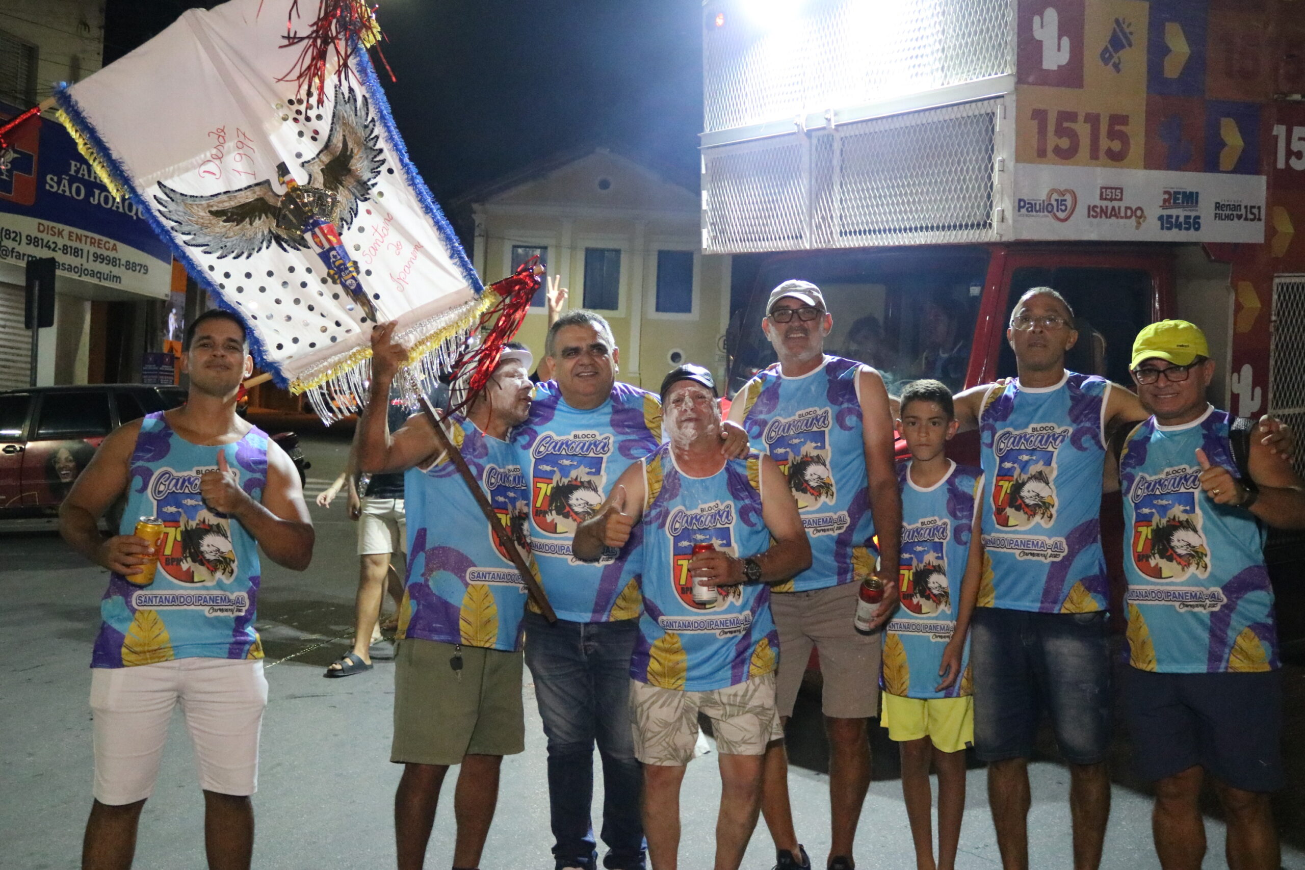 Tradição mantida, por 28 anos consecutivos o Bloco Carcará na Folia abre o carnaval de Santana do Ipanema