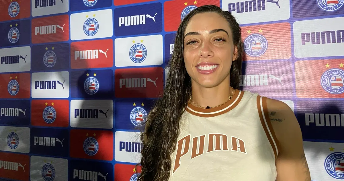 Yanne destaca convite do Bahia para lançamento dos novos uniformes: “Só mostra a importância do futebol feminino para o clube”