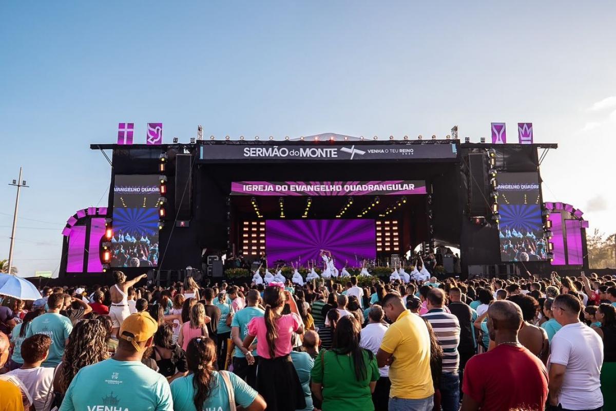 Sermão do Monte 2025 acontece em Aracaju com a Paixão de Cristo e show de Valesca Mayssa