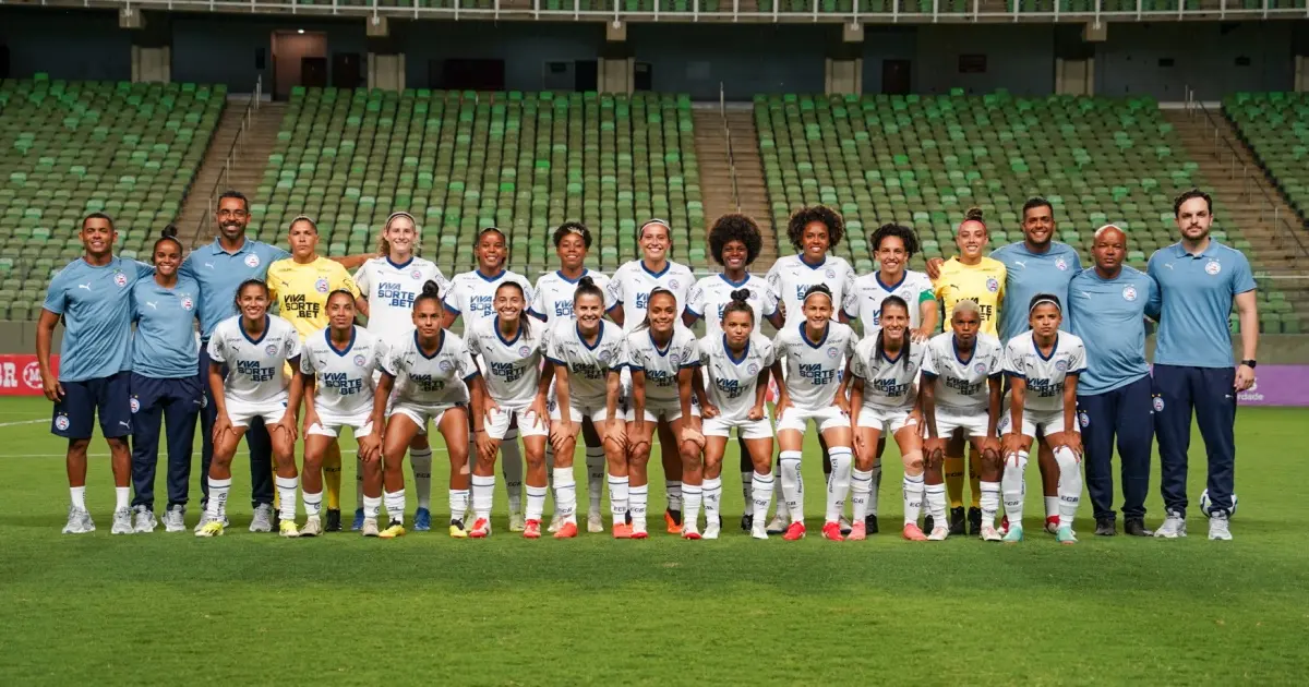 Feminino: Bahia sai na frente, tem goleira expulsa e sofre empate do América-MG pelo Brasileirão